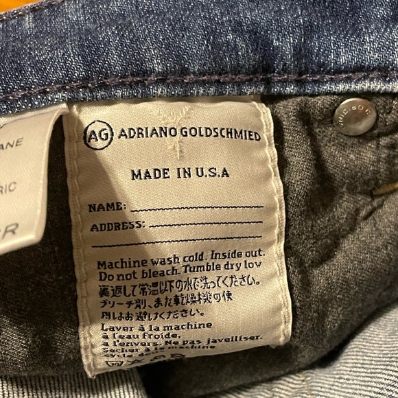 NWOT AG Adriano Goldschmied Jeans Sz 26R - Picture 7 of 7